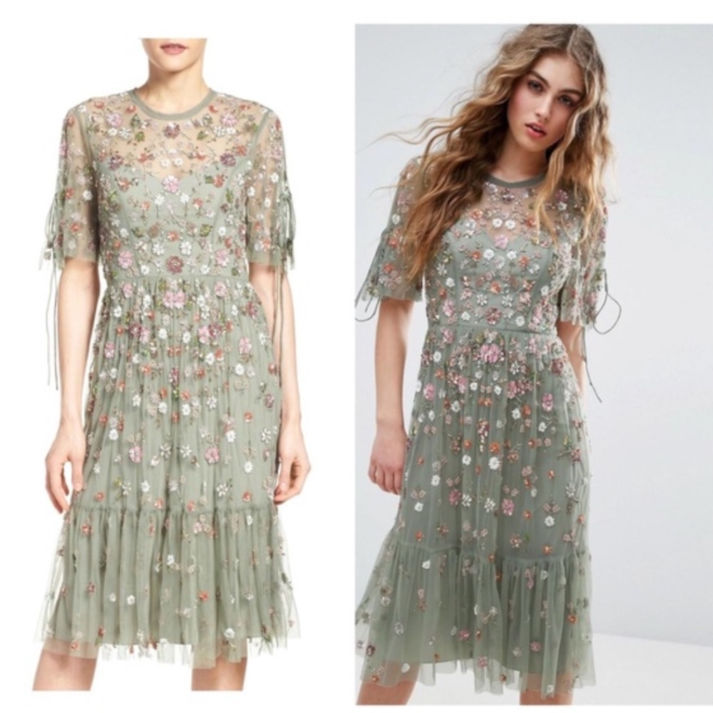 Needle & Thread Floweret Tulle Dress BHLDN